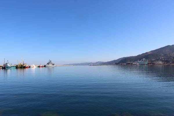 Trabzon Deniz Üssü'nün ilk askeri gemisi 4