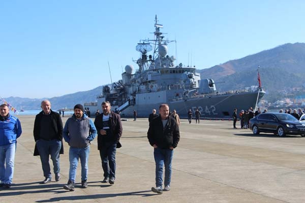 Trabzon Deniz Üssü'nün ilk askeri gemisi 11