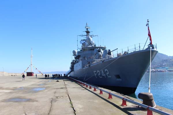 Trabzon Deniz Üssü'nün ilk askeri gemisi 10