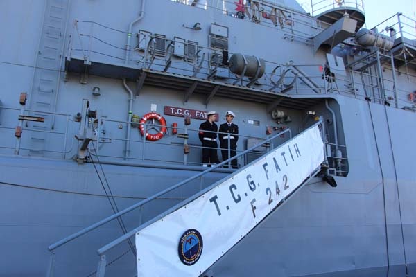Trabzon Deniz Üssü'nün ilk askeri gemisi 9