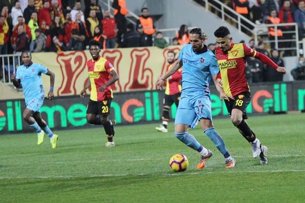 Göztepe Trabzonspor maçında neler oldu? 14