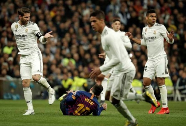 Ramos, Messi'yi çıldırttı 5