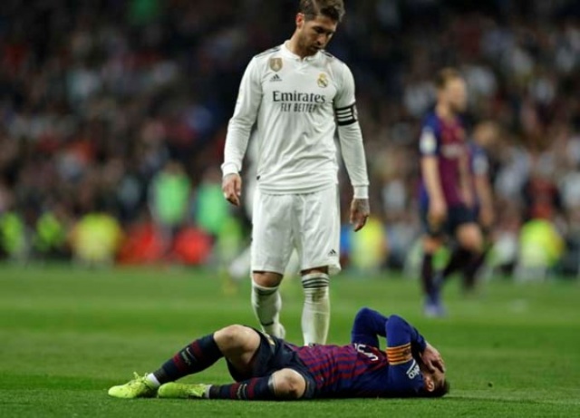 Ramos, Messi'yi çıldırttı 16