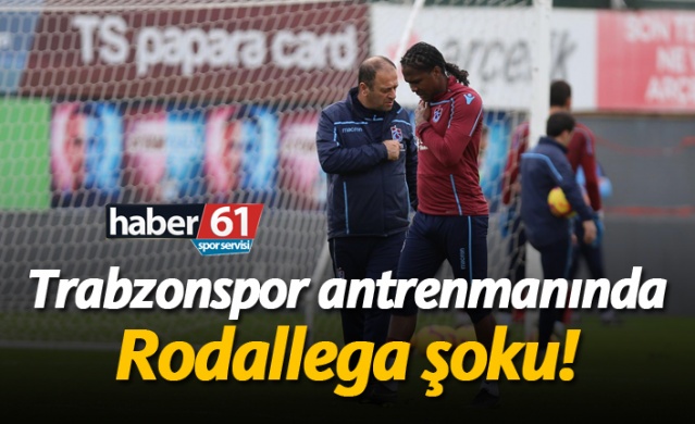 Trabzonspor'da Rodallega şoku! 1