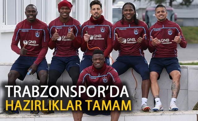 Trabzonspor hazırlıklarını tamamladı 1