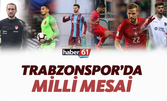 Trabzonspor'da milli mesai 1
