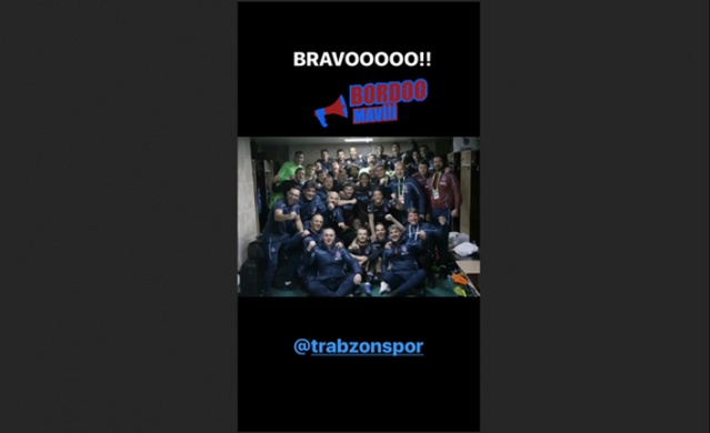 Trabzonspor'da maç sonrası sosyal medyada neler paylaşıldı? 8