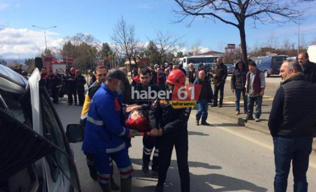 Trabzon'da kaza: 3 yaralı 5