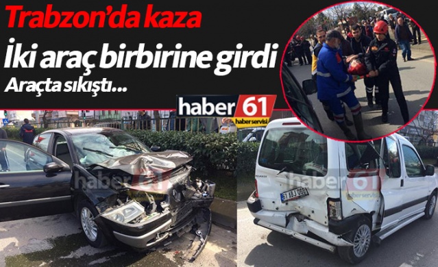 Trabzon'da kaza: 3 yaralı 1