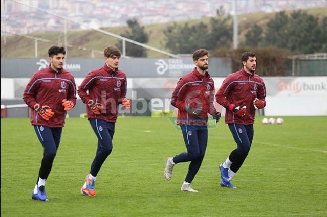 Trabzonspor'da Antalyaspor maçı hazırlıkları devam ediyor.2 Nisan 2019 14