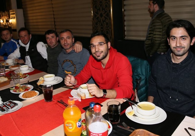 Trabzonspor yemekte buluştu 5