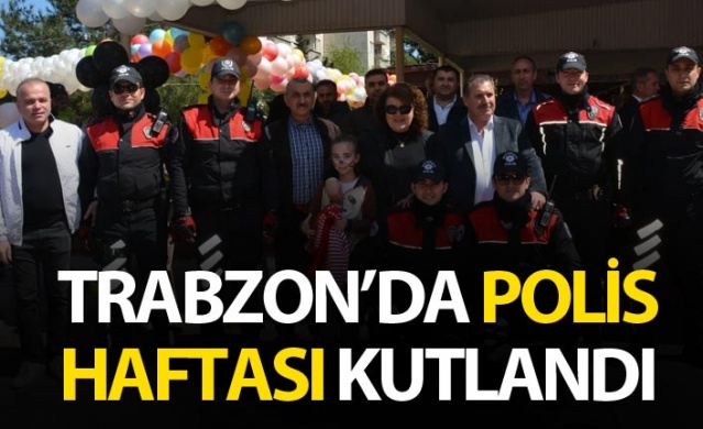 Trabzon’da Polis haftası kutlandı 1