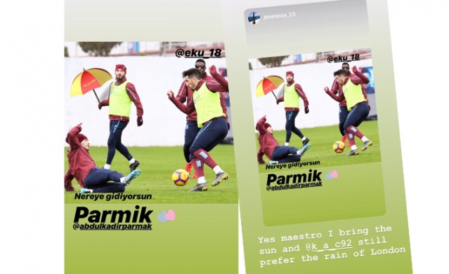 Trabzonsporlu futbolcuların sosyal medyada eğlenceli diyalogları 4