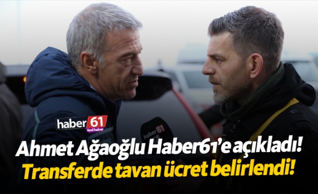 Ahmet Ağaoğlu: Transferde tavan ücretimizi belirledik 1