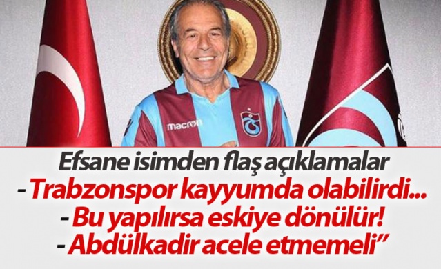 Denizci: Trabzonspor kayyumda olabilirdi... 1