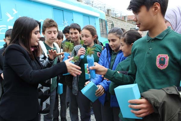 Bilim karavanı yollarda - Trabzon'da kapılarını öğrenciler için açtı 2