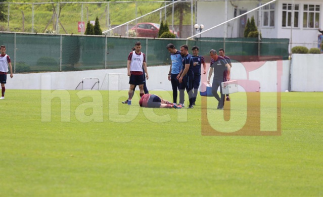 Trabzonspor, İM Kayserispor maçı hazırlıklarını sürdürdü 14