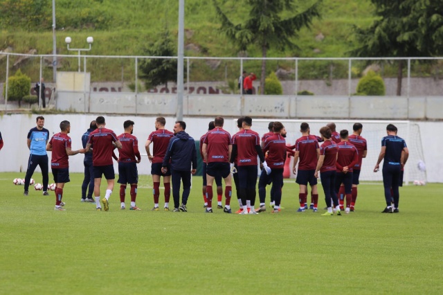 Trabzonspor, Kayserispor maçı hazırlıklarını sürdürdü - 02.05.2019 12
