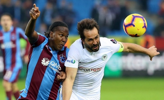 Trabzonspor ve Atiker Konyaspor 36. randevuda 3