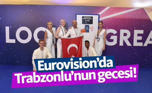 Eurovision'da Trabzonlu'nun gecesi 1