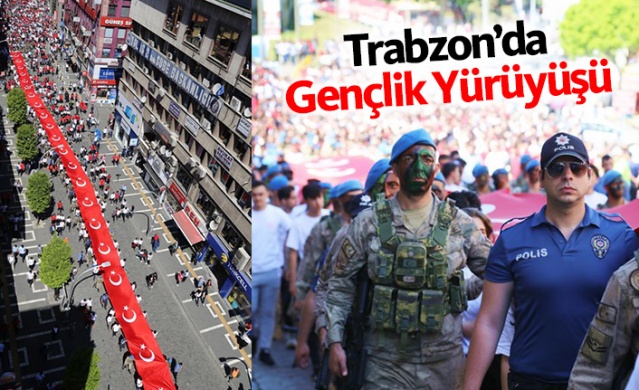 Trabzon'da Gençlik Yürüyüşü 1