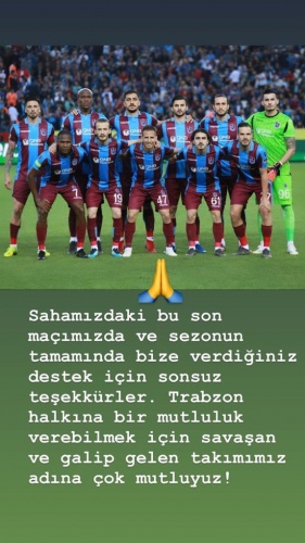 Trabzonspor: “Sevgi neydi? Sevgi emekti” 10