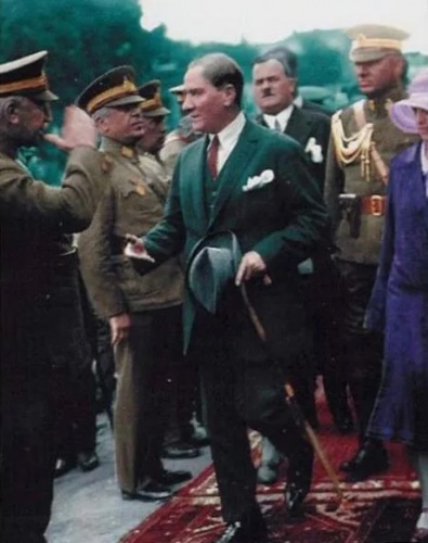 Ulu Önder Atatürk’ün az bilinen fotoğrafları 16