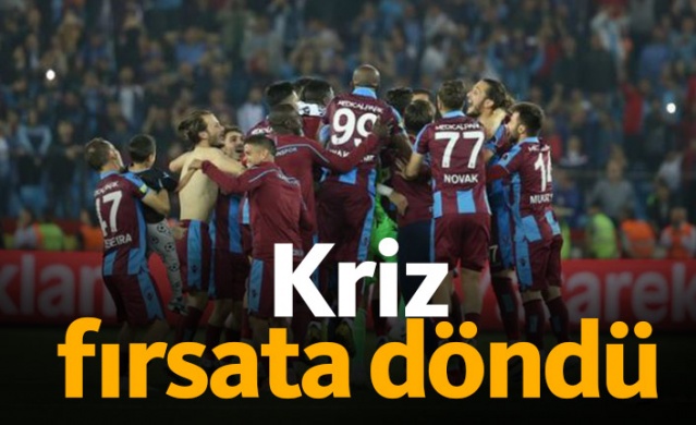 Trabzonspor krizi fırsata çevirdi 1