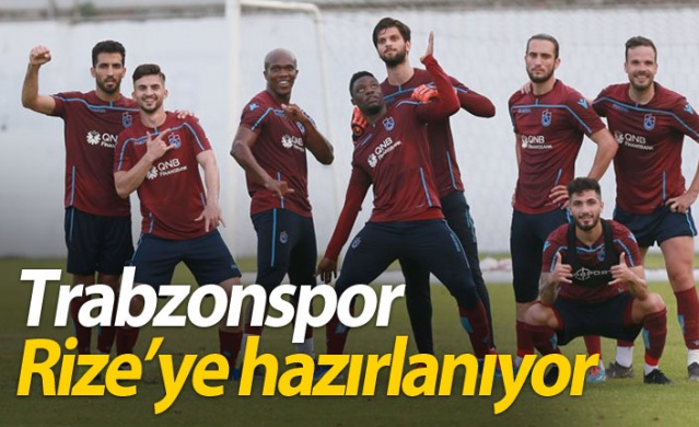 Trabzonspor Rize'ye hazırlanıyor 1