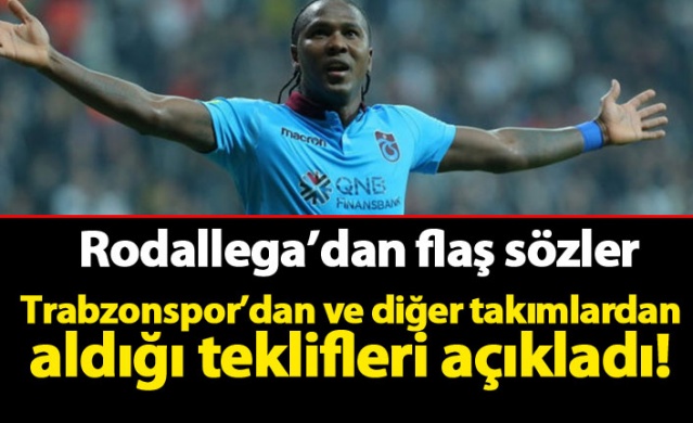 Rodallega'dan flaş transfer açıklaması! Trabzonspor ve diğerleri... 1