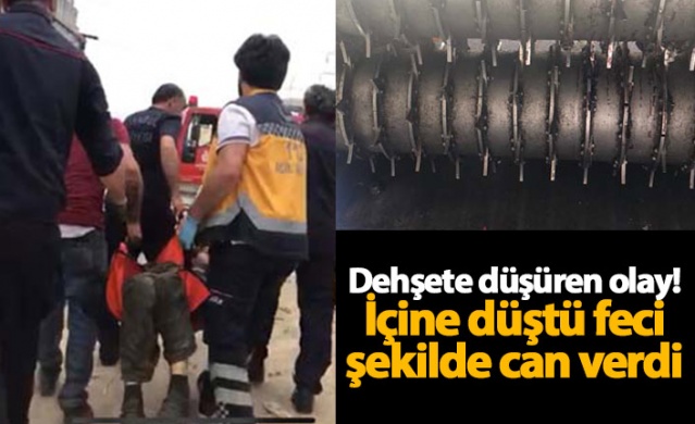 Dehşet! İçine düşerek feci şekilde can verdi 1