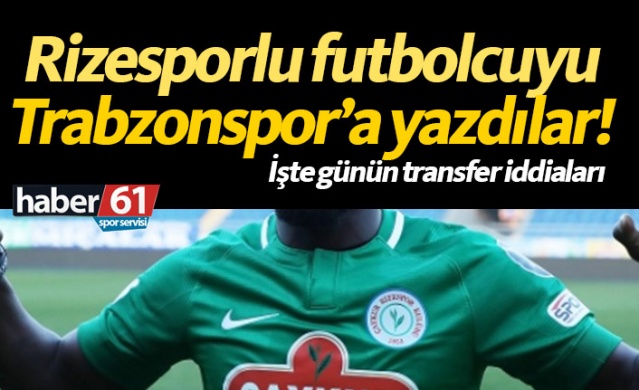 Trabzonspor transfer haberleri - 26.05.2019 1