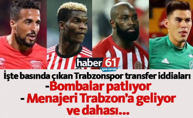 Trabzonspor transfer haberleri - 05.06.2019 1
