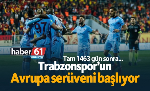 Trabzonspor’un Avrupa serüveni başlıyor 1