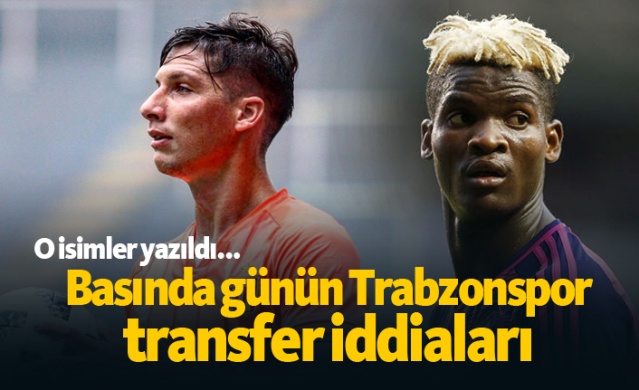 Trabzonspor transfer haberleri - 07.06.2019 1