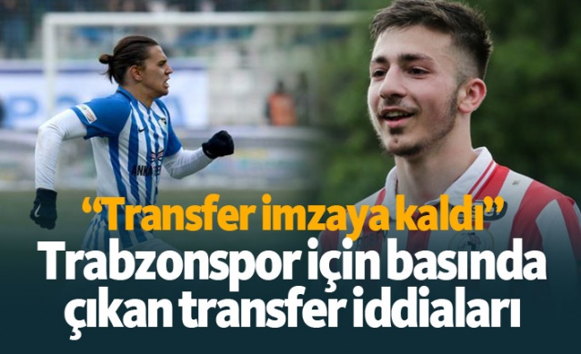Trabzonspor transfer haberleri - 09.06.2019 1