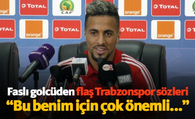 Faslı golcü Rachid Alioui'den flaş Trabzonspor açıklaması.Foto Galeri 1