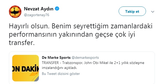Obi Mikel Trabzonspor formasını giydi! Sosyal medya coştu! 4