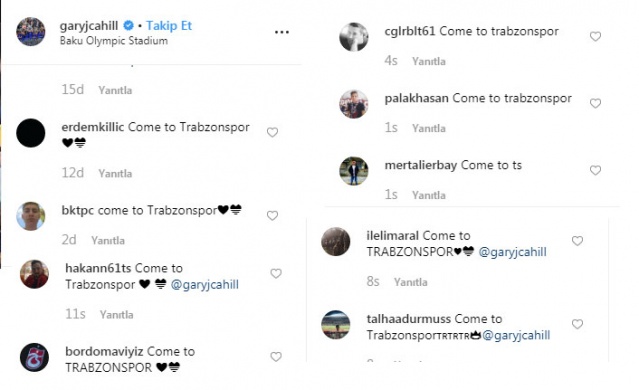 Trabzonspor taraftarı Gary Cahill'i istiyor! 4