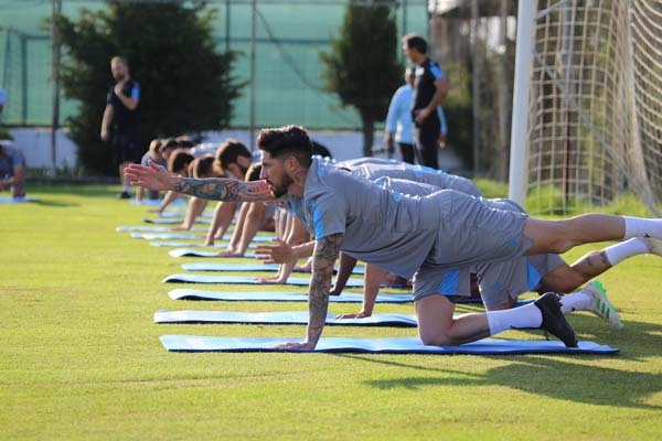 Trabzonspor hazırlıklarını sürdürüyor. 4 Temmuz 2017 12