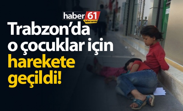 Trabzon'da o çocuklar için harekete geçildi! 1