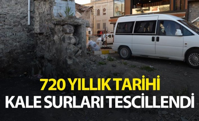 Trabzon’da 720 yıllık tarihi kale surları tescillendi 1