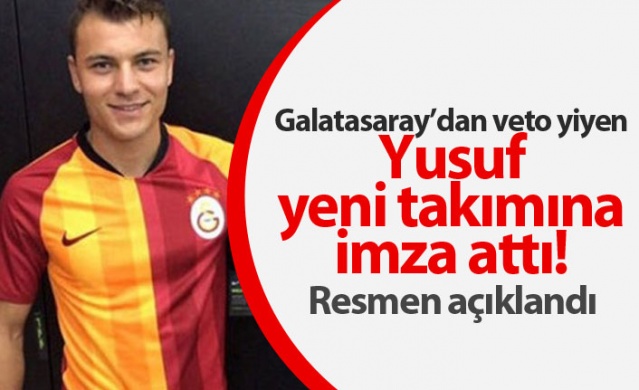 Yusuf Erdoğan yeni takımına imza attı 1