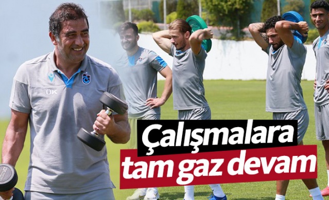 Trabzonspor Ünal Karaman yönetiminde hazırlıklarını sürdürüyor - 11.07.2019 1