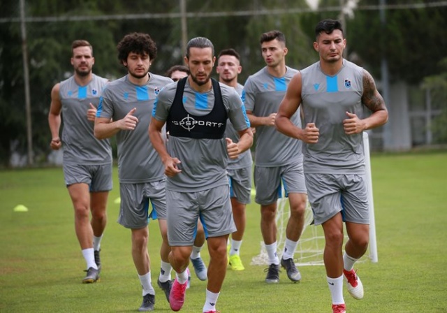 Trabzonspor'da 7 futbolcuya özel idman 4