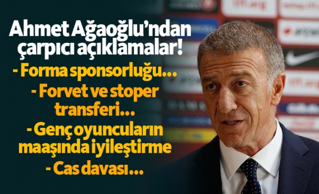 Ağaoğlu: "Transferler kampa yetişecek..." 1