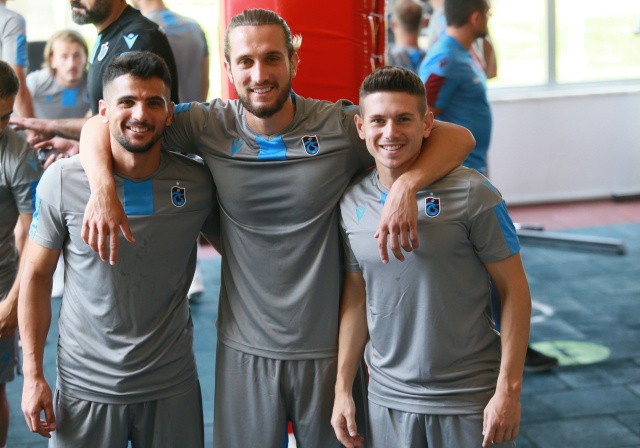 Trabzonspor'da sabah antrenmanı tamamlandı - 14.07.2019 15