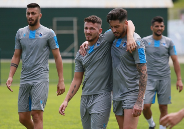 Trabzonspor'da sabah antrenmanı tamamlandı - 14.07.2019 4