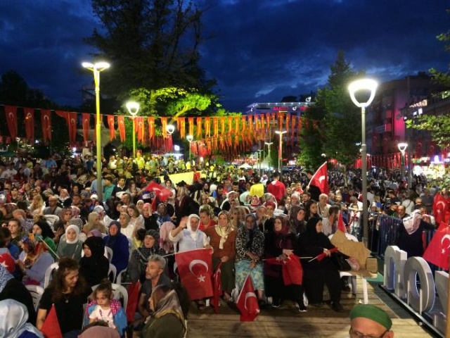Trabzon'da 15 Temmuz Programı. 15 Temmuz 2019 2