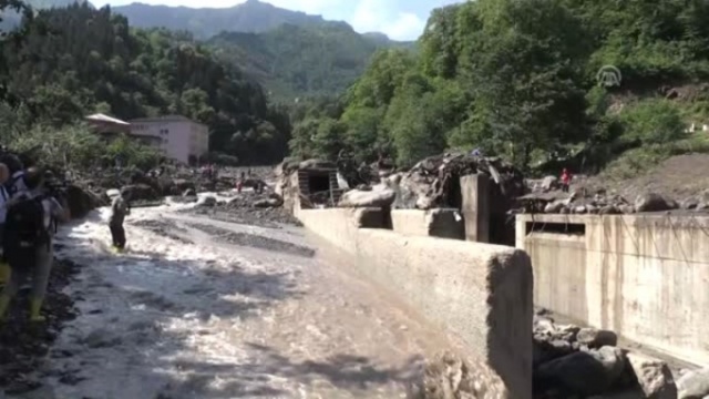 Araklı'daki sel felaketinin nedeni belirlendi 11